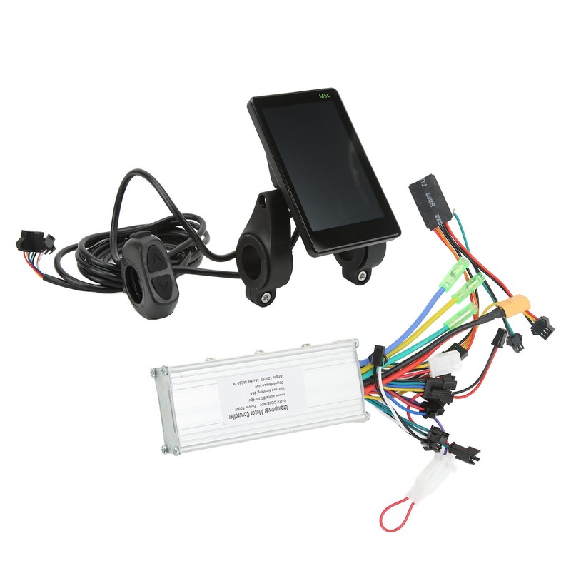 Electric Bike Brushless Controller M6C LCD Display 36/48V 500W ABS