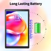 PRITOM Tablets 10 inch, TAB10 Android 14 Tablet, Quad-Core, WiFi,