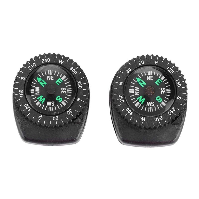 Neel 2pcs Portable ompass, Intelligent Watch Compass, Detachble for Outdoor