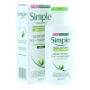 Simple Crema Facial Hidratante 12 h, Uso Día y Noche,