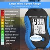 Handheld Cup Anemometer, 42m/s Digital Air Wind Speed Meter with