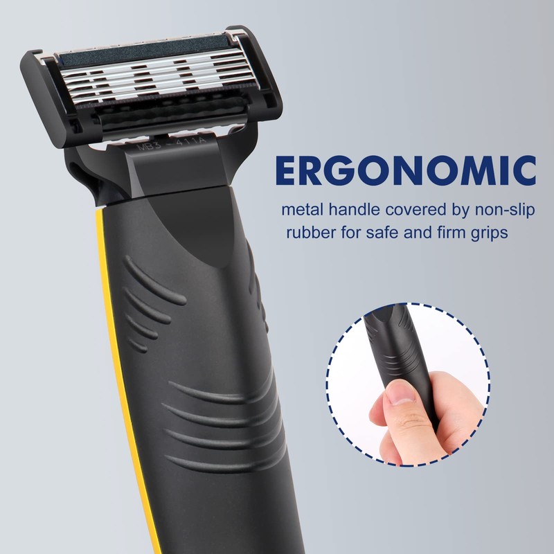 Arisson Men's Razors Set – Includes 1 Ergonomic Design Razor