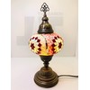 TURAMEX Turkish Mosaic Table Lamps - Handmade Glass Lamps That