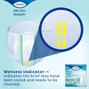 TENA Stretch Super Briefs, Incontinence, Disposable, Heavy Absorbency, Large/XL, 28