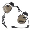 Shooting Headset Shooting Earmuffs Ear Hearing Protection Headphones Sound Amplification