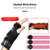 Heated Wrist Brace 3 Gear Hot Compress Adjustable Universal Wrist