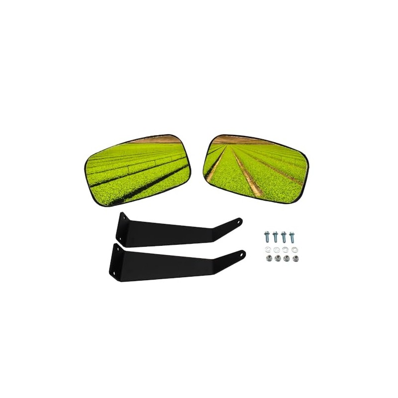 Left and Right Rearview Mirror Set Fits John Deere 5000