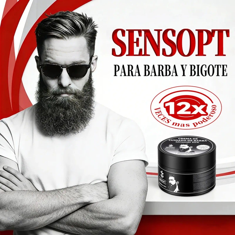 Bálsamo Ultra Potente Para Crecimiento De Barba Fina