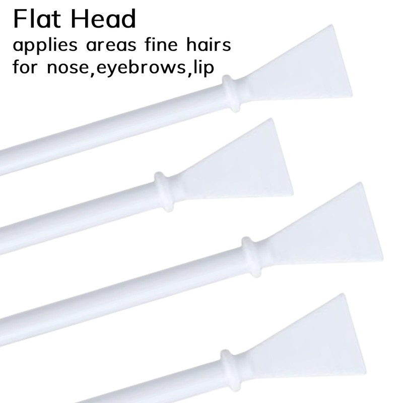 100 Pcs Nose Wax Sticks, Plastic Nose Hair Wax Applicator