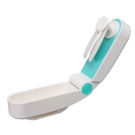 Cogit Portable Fan, White, 3.6 inches (9.2 cm), Clip Fan, Compact, Foldable