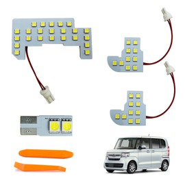 OTORAM Compatible/Replaceable Honda N-Box Custom LED Room Lamp JF5/JF6 Compatible 6000K Pure White Plug and Play Light Protection R5.10 ~ Dedicated [Set of 4]