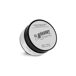 Cera Mate Para Cabello 120g - EL BÁRBARO - Cera para cabello base agua - Para cabello, barba y bigote