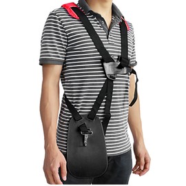 Weed Eater Strap Weed Wacker Strap Comfort String Trimmer Strap Double Shoulder Strap, Brush Cutter Nylon Belt Weed Eater Harness
