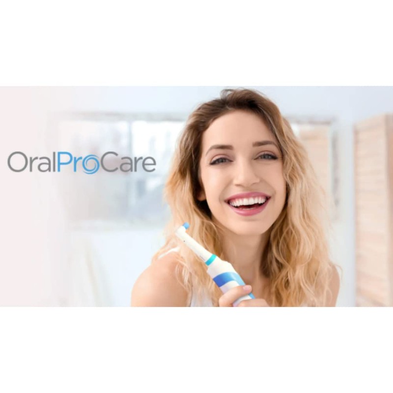 Rotadent ProCare Long-Tip Replacement Brush Head; Elongated Brush Head; Compatible