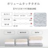 Iris Ohyama FT-V4 High Density Volume Touch Face Towel, Light