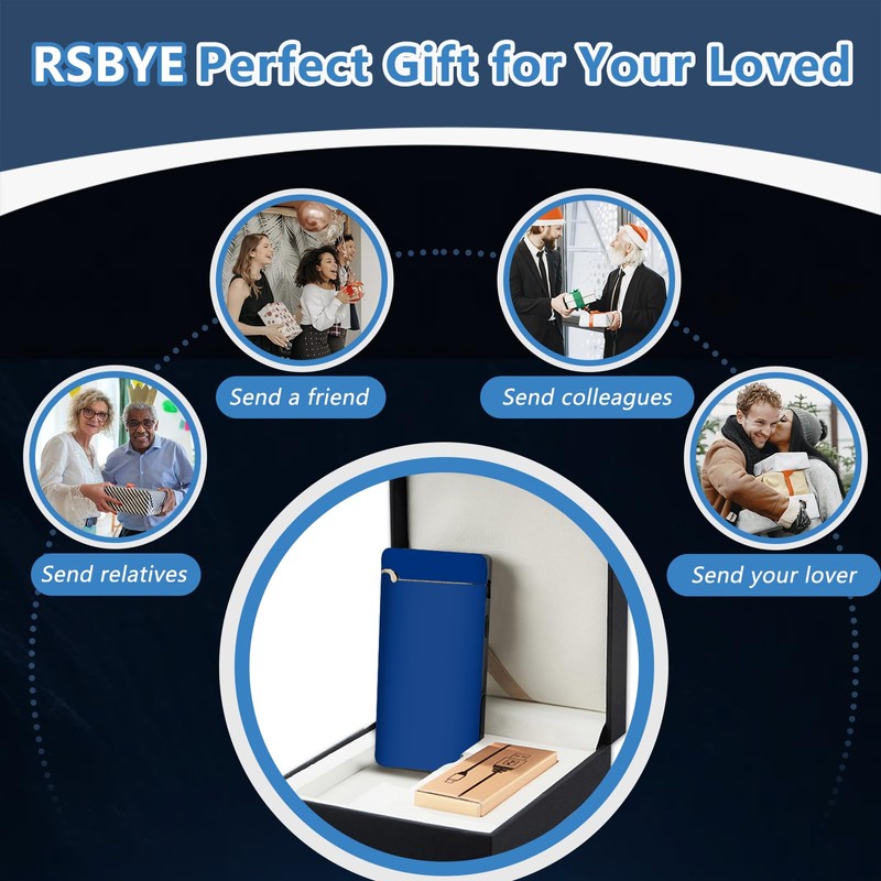 RSBYE Plasma Lighter Rechargeable Electric Lighter Arc USB C Electronic