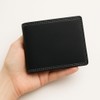 Men's Leather Wallet Flat Minimalist RFID Protection Hunter Leather Slim