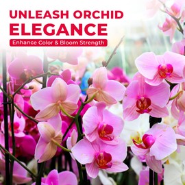 EZ-gro Orchid Fertilizer 20-10-20 - Liquid Plant Food | Plant Fertilizer for Indoor Plants, Bloom Booster Liquid Plant Fertilizers for Indoor Orchids, Nutrients for Healthy Flowers & Potted Houseplant