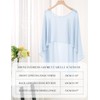 Bbonlinedress Chiffon Capes Women's Summer Soft Capelets Lightweight Cloths Wraps