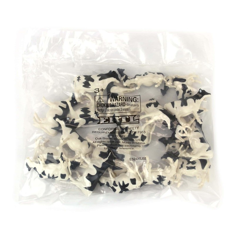 ERTL 1/64th 25 Pack of Holstein Cattle ZFN12662