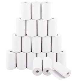 100 Rolls Thermal Paper Roll 2-1/4" x 196 ft, BPA Free Receipt Paper, 2.25 x 196 ft Thermal Printer Paper Fits 58mm Mini Thermal POS Printer & Square Terminal Credit Card Machines