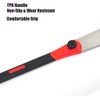 Woodworking Hand Saw, 12.5 Inch Flexible Double Edge TPI 7/12