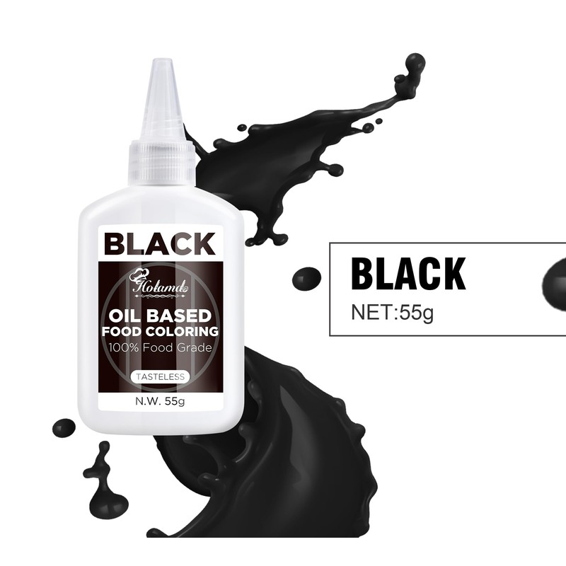 food coloring Oil based Black, 55g