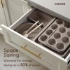 CAROTE 9-Piece Nonstick Stackable Baking Pans Set - Bakeware Sets