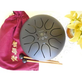 WuYou 8 Inch UFO Lotus Sacred Steel Tongue Percussion Drum Best Sound Therapy