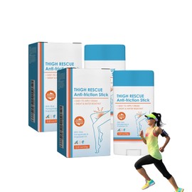 Anti Chafe Stick - Thigh Rescue Anti Friction Stick - Anti-Chafe Balm - Thigh Rubbing Balm - for Heel, Lower Arm, Legs, Skin Protection