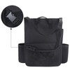 LUXJA Car Front Seat Organizer with Laptop and Tablet Storage