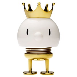 Hoptimist - King Bumble - White - Medium - Plastic - Height: 10 cm - D: 7.5 cm