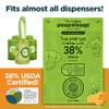 The Poopbags Bolsas biodegradables con esencia de naranja para desechos