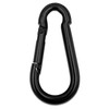 C.P. Sports One-Handle Grip Black with Carabiner Hook 8 mm