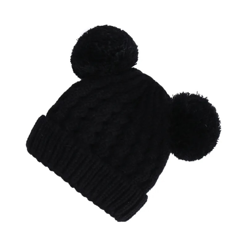 Gorro De Invierno Para Bebé Con Pompón, Gorro De Punto