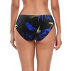 Ocean Blues - Parte inferior de bikini para mujer, Feather