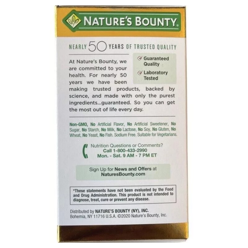 Nature’s Bounty Sleep3 10mg 120 tablets
