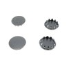 Magic Hub 4 Pack 1" Metal Hole Plugs - Round