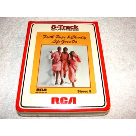 Faith, Hope & Charity "Life Goes On" (8-Track Tape, 1976, RCA Records), SEALED!