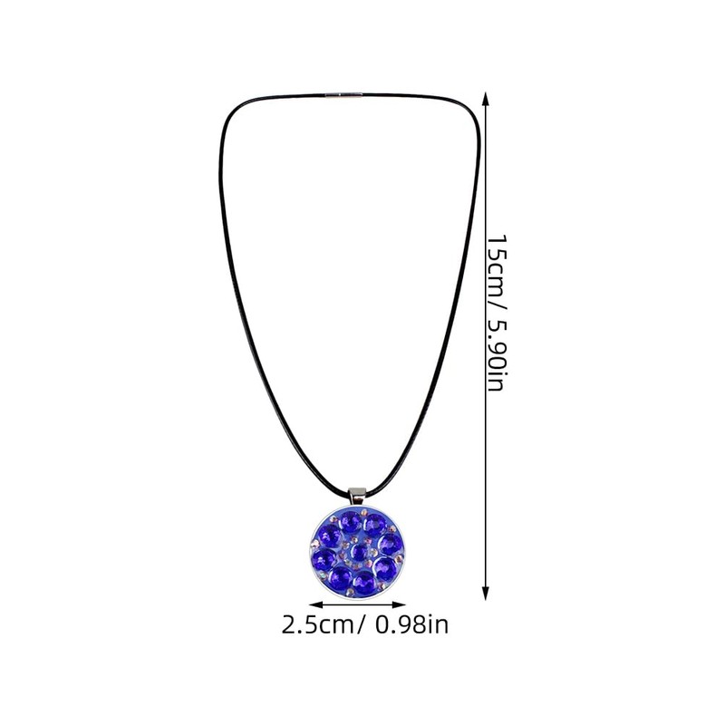Yardwe Golf Ball Marker Golf Hat Clip Necklace Golf Marker