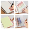 Colacoo Leather A5 Binder Notebook 6 Ring, Refillable Notebook A5