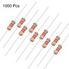uxcell 1000Pcs 8.2K Ohm Resistor, 1/4W 5% Tolerance Carbon Film