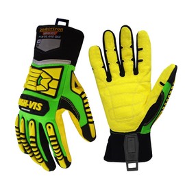 Seibertron HIGH-VIS SDXC5 Mechanics Cut5 Impact Cut Puncture Resistant Gloves Oil and Gas/Oilfield Safety Gloves CE EN388 4543 XL