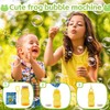 Bubble Machine, Frog Bubble Machine, Bubble Gun, Automatic Bubble Machine