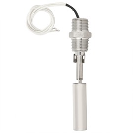Ejoyous Liquid Level Sensor, 304 Stainless Steel Liquid Water Level Sensor Switch Side Mounted 1/2NPT Male Thread DC0 110V for Water Level Control