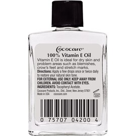 Cococare 100% Vitamin E Oil, 1 Ounce