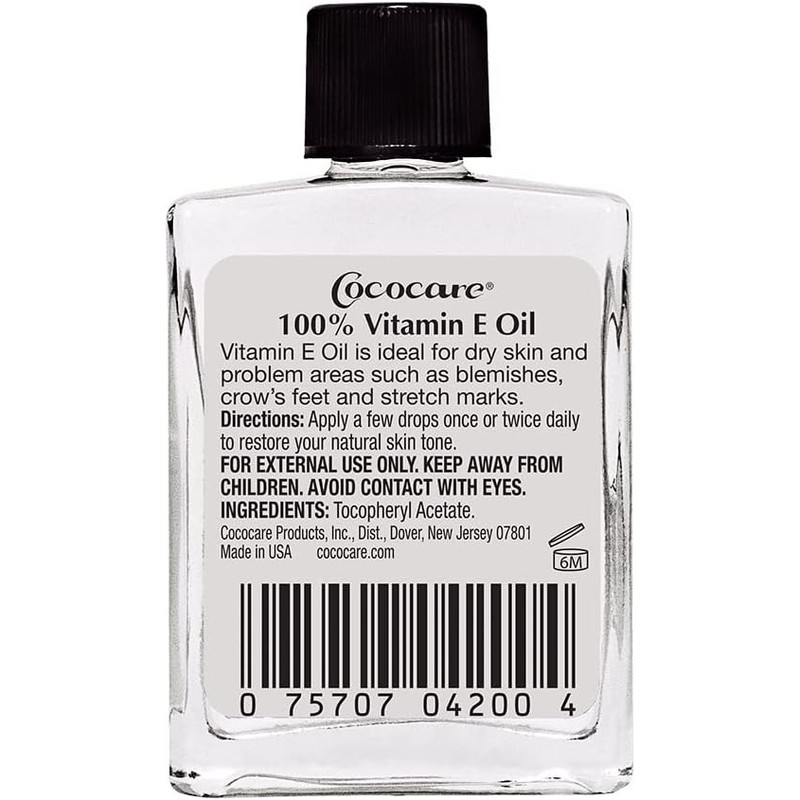 Cococare 100% Vitamin E Oil, 1 Ounce
