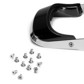 OPPAHA Set of 12 Special Screws for AMC Series 28 Star Pots - Stainless Steel - Professional Thread - 100% Compatible Replacement Part - Made in Italy - Easy Installation