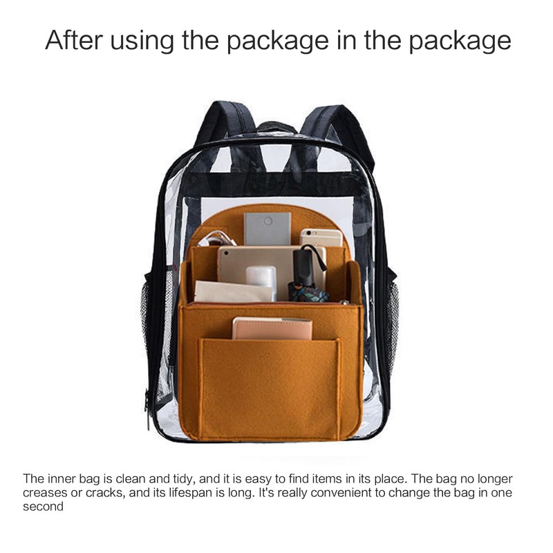ZHOUSUFEN Backpack Organizer with Dividers - Small Bag, Shoulder Bag,