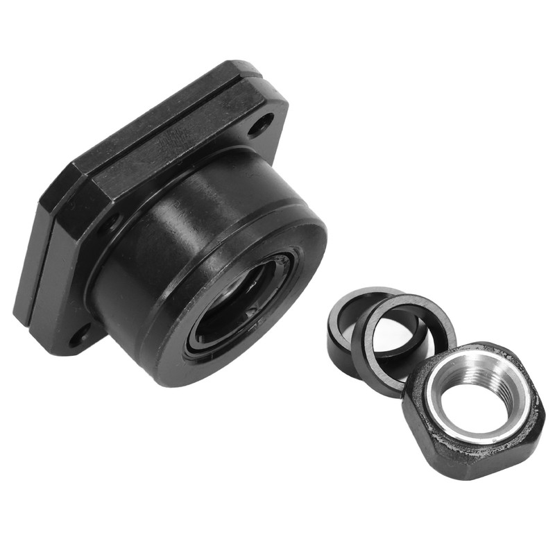 12mm Ball Screw End Support Carbon Steel CNC Screw Rod